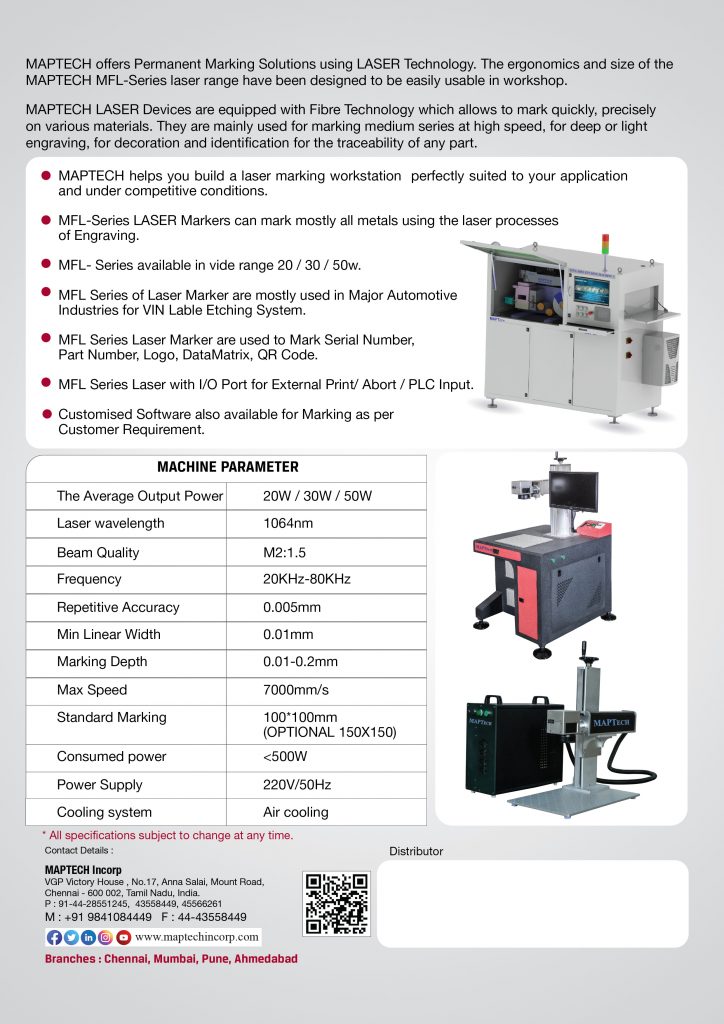 LASER MARKING SYSTEM